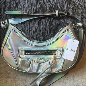 NWT Aldo Iridescent Shoulder Bag